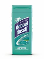 Dubbeldusch Sport Grön, 250 ml